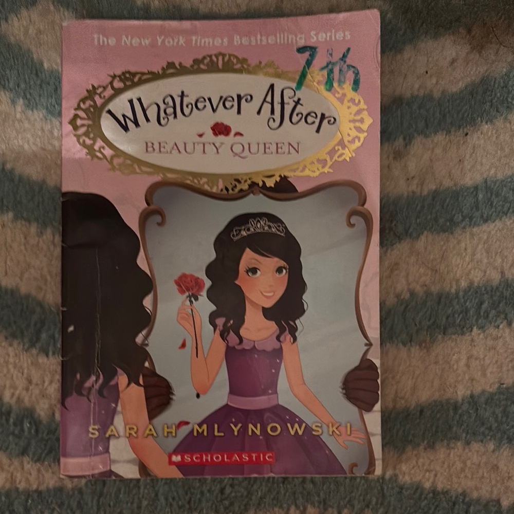 Scholastic Whatever After Book - Pink and Purple Cover
